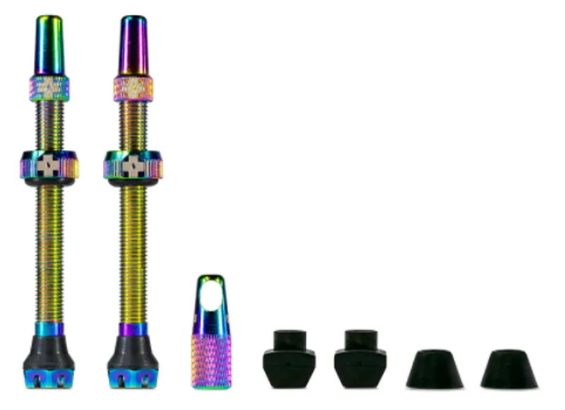 Muc Off Tubeless Valves V2 44mm Iridescent Aluminium